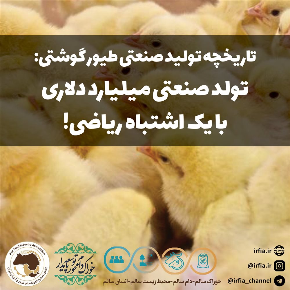 تاریخچه تولید صنعتی طیور گوشتی: تولد صنعتی میلیارد دلاری با یک اشتباه ریاضی!