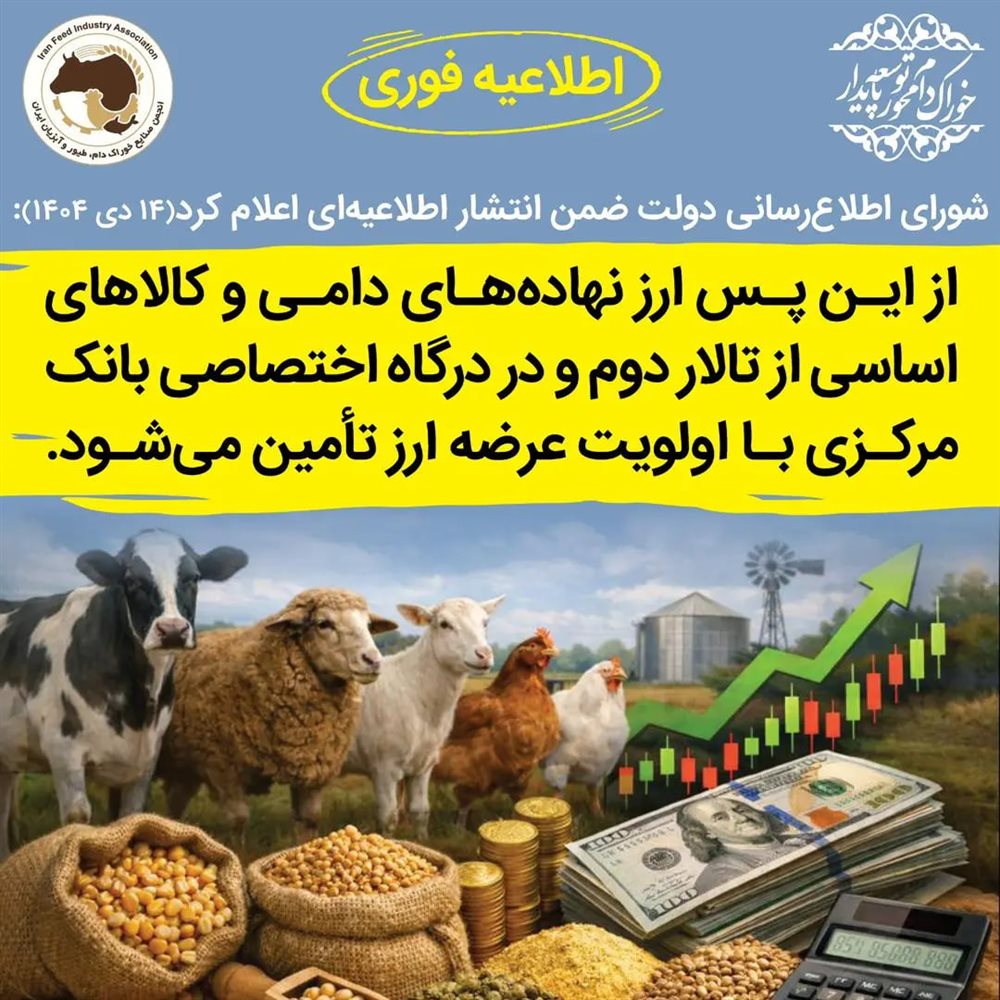 اطلاعیه شورای اطلاع رسانی دولت (14 دی 1404)