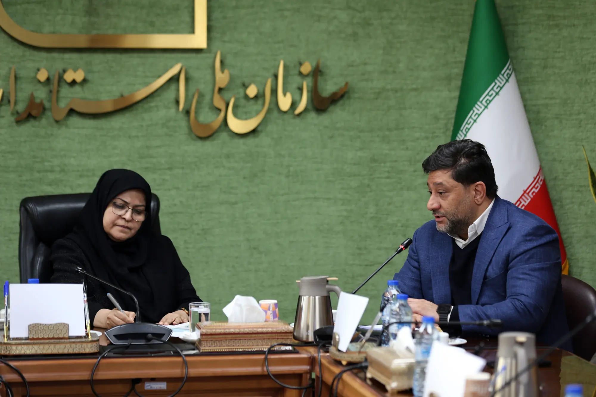 انعقاد تفاهمنامه همکاری انجمن صنایع خوراک دام،طیور و آبزیان ایران و پژوهشگاه استاندارد با حضور معاون رییس جمهور