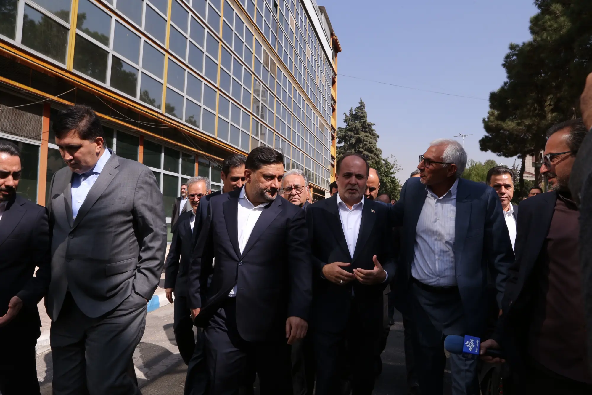 حضور وزیر محترم جهاد کشاورزی جناب آقای دکتر نوری و هیئت همراه در افتتاحیه نمایشگاه 1404