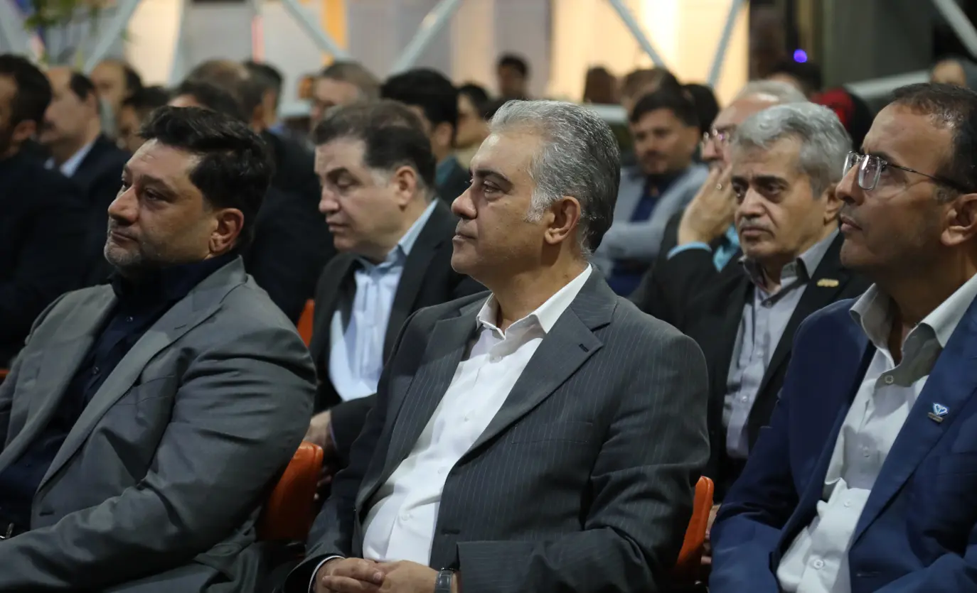 حضور آقای دکتر جوادی و آقای دکتر رفیعی پور نمایندگان بخش دولتی در رویداد اینوفارم